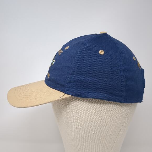 St. Thomas U.S. Virgin Islands Paradise Strapback Hat Blue One Size - Picture 3 of 8